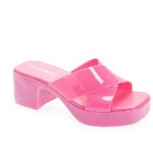 Jeffrey Campbell Pink Mules